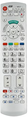 Ersatz Fernbedienung für Panasonic N2QAYB000428 Fernseher TV Remote Control / D1170 / Neu