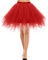 Bbonlinedress Tutu Danse Classique Fille Rouge Jupe Ballet Tulle Adulte Hiver Années 50s pour Déguisement Carnaval Fête Soirée Cosplay Couleurs Variées Rouge S