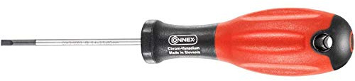 Connex COX310060 Elektriker-Schraubendreher, Silber/Schwarz/Rot, 2.5x60mm