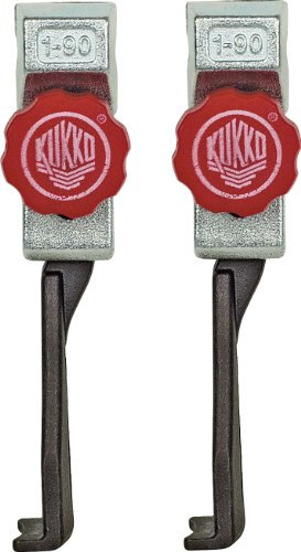 Kukko 1-193-S Satz Abzhaken mit Rändel-200 mm