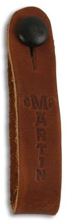 MARTIN Gitarrenkopfhalter aus Leder, braun (A0032)