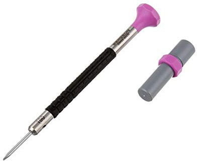 Bergeon 55-686 6899-AT-160 Stainless Steel Ergonomic 1.60mm Screwdriver with Spare Blades Watch Repair Kit