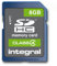 Integral Memory SDHC Class 4 Memory Card (without container) blue blue 8 GB