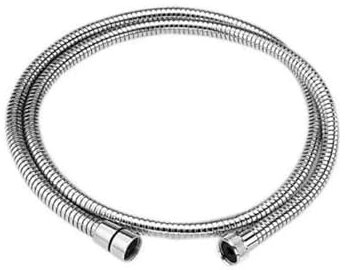 Flexible de douche en laiton double agrafage 1,25m