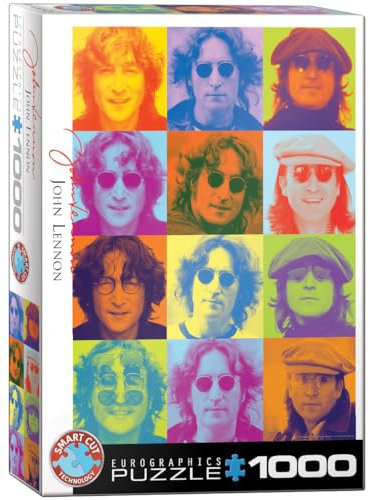 EuroGraphics 1000 Teile - John Lennon Farbportraits, mehrfarbig, 6000-0807