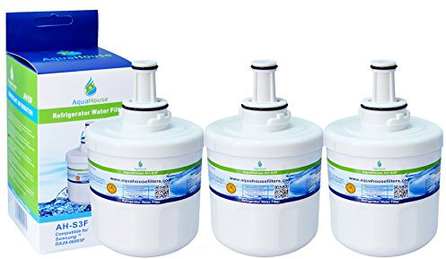 3X AH-S3F Compatible Water Filter for Samsung Fridge DA29-00003F, HAFIN1/EXP, DA97-06317A-B, Aqua-Pure Plus, DA29-00003A, DA29-00003B
