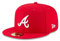 New Era Cardinal rot/weiß New York Yankees Basic 59Fifty Fitted Hat Cap (7, Rot/Ausflug, einfarbig (Getaway Solids), 58 EU