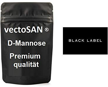 1000 g D-Mannose vectoSAN Black Label Premium aus Birke, 100% vegan/OHNE Zusatzstoffe