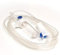 VENSALUD | Infusionsset | Intravenöse Infusionsgeräte für Schwerkraft | Transparente Tropfkammer | Tropfen anzeigen | Für flüssige Anwendungen | Latexfrei | DEHP-frei | 1,80 m | Packung 25 Stück