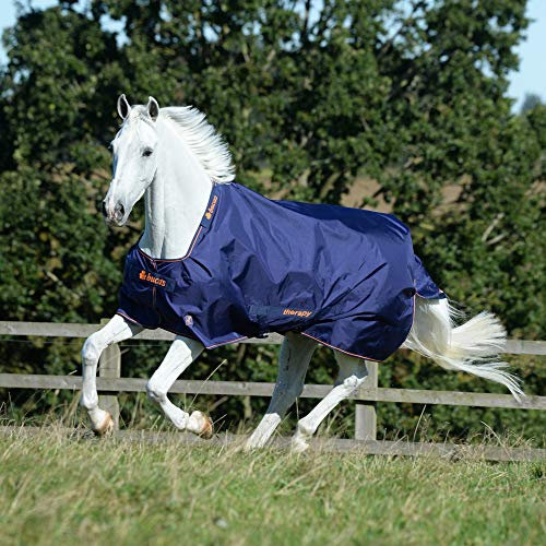 Bucas Therapy Turnout 150 Navy/Orange, Größe:155