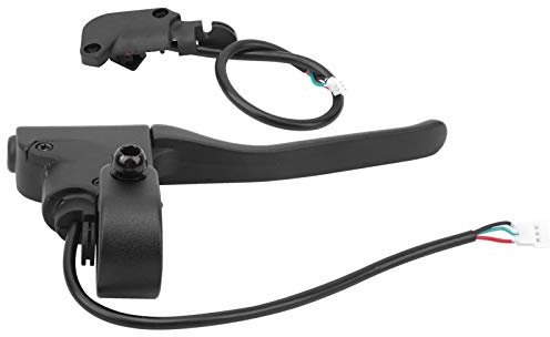 Keenso Mango de freno de scooter eléctrico, palanca de freno de scooter eléctrico de aleación de aluminio con cable Hall para M365/Pro