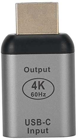 fasient1 USB C to HDMI Adapter, Portable USB Type C Female to HDMI Male Adapter Converter, 4K at 60HZ, for Pro,for Mac Air,for Chromebook Pixel and More