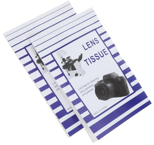 Scicalife - Papel de limpieza de lentes para cámara de fotos (100 unidades)