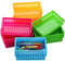 DEAYOU 16 Pack Classroom Storage Baskets Bins, Small Plastic Organizer Basket, Colorful Storage Trays, Crayon Pencil Containers for Paper, Desk, Shelf, Home School Office, 26 x 16.5 x 6.2 cm