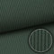 Heko Panels Murano Polsterstoff Cord-Optik Meterware Stoff zum Nähen Möbelstoff Abriebfestigkeit 35000 Zyklen 100 x 142 cm Flaschengrün