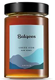 Balqees Raw Greek Sidr Honey - Pure, Unpasteurised, Unfiltered - 100% Raw Honey (250g)