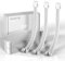 EZDIY-FAB Câble d'extension PSU gainé Custom Mod Câble d'alimentation PC, tressé en Nylon Souple avec kit de Peigne 24PIN/8PIN à 6+2PIN/ 8PIN à 4+4PIN-30CM 300MM - Edition Tout Blanc