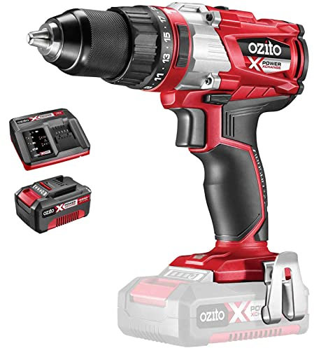 Ozito PXBHS 18v Cordless Brushless Combi Drill 1 x 4ah Li-ion