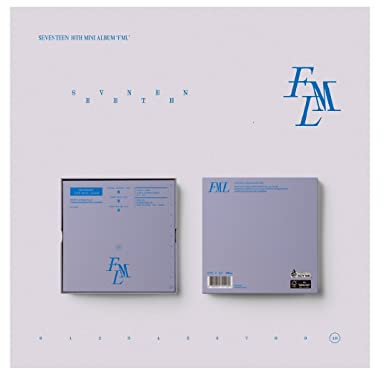 SEVENTEEN - 10th Mini Album 'FML' (Deluxe Ver.) CD+Folded Poster (No Poster (CD Only))