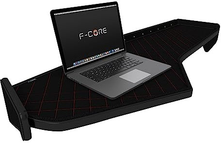 F-CORE Tische auf dem armaturenbrett LKW für Man TGX 03.21- Doppel SCHWARZ/ROT