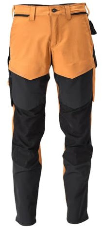 MASCOT Hose mit Knietaschen Nussbraun/Schwarz Customized - 22379-311-5409 - Größe 82C52