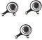 Hemobllo 3pcs Mobile Joystick Touch Screen Game Controller for Phones Lightweight Design Compatible All Touch Devices for Gaming Tablets and Smartphones