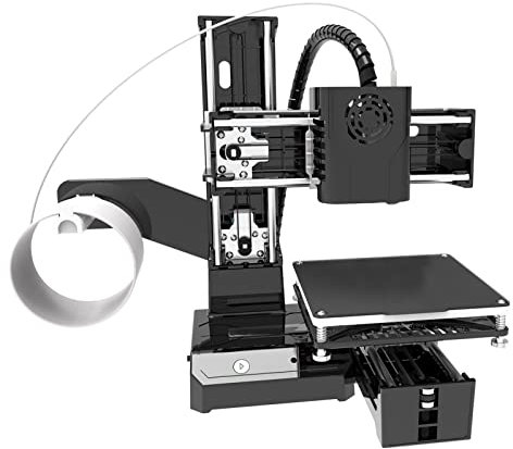 FDM -3D-Drucker, 3D-Drucker-Set für den Haushalt, 4 X 4 X 4 Zoll Druckgröße, Unterstützt 230 °C, für Kleinkinder, Studenten, Anfänger, für Win XP/7/8/10 32 Bit 64 Bit, für OS X