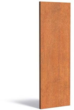 ADEZZ Paneel Basic Cortenstahl 60x180 cm Gartenpaneel Sichtschutz Paneel Garten Deko Wand