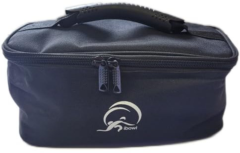 ibowl Black 2 Bowl Padded Bowls Bag.