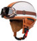 Casco Jet Moto Vintage Omologato ECE Mezzo Pelle Casco Da Motociclista Caschi Cromwell Con Occhiali Portatile Casco A Scodella Per Uomo Donna Scooter Street Cruiser 4,M:56-57CM