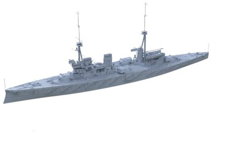 MRY-SFW SSC350593-A 1/350 Militär Modellbausatz HMS Invincible Battlecruiser Segmented Rumpf