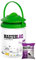 MASTERLAC - Atrapa Moscas Exterior - Trampa Moscas con Cebo - Atrapa hasta 18.000 Moscas - Atracción Total durante 15 Días - Rellenar con Agua - Trampa Reutilizable