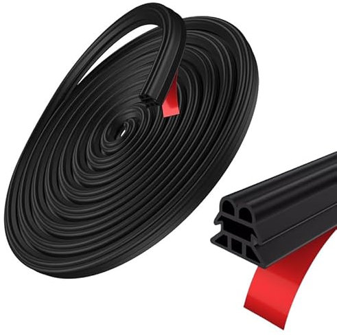 KPHIXG Gummipflege Auto Dichtung für Opel Meriva Frontera Wagon Corsa, Universal Autotür Türdichtung Türdichtung Selbstklebend, Für Tür Motorhaube Kofferraum,B/4door/21m