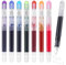 8Color Disposable Fountain Pens Set 0.5mm Fine Nib Quick drying Multicolor Ink Fine Point Pen for Journaling, Calligraphy & Revision Notes, Smooth Writing for School Office Exams Sketching, Doodling