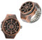 Holibanna 2 Stück Ringuhr Mit Geisterkopf Zeigeruhr Für Herren Ring Design Uhr Einzigartige Uhr Digitale Ringuhr Modische Ringuhr Modische Uhren Für Damen Taschenrechner Uhr