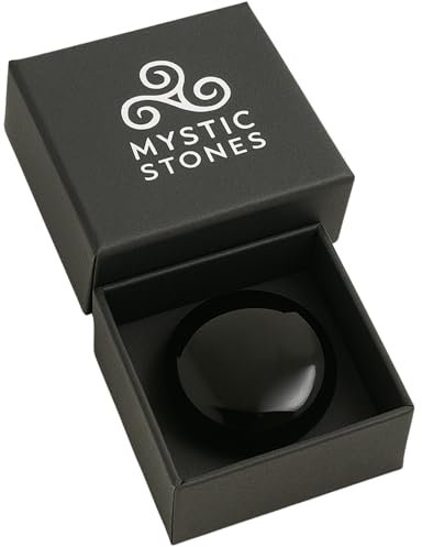 Obsidiana Negra Piedra Natural – Mineral Protector Energético | Piedra Obsidiana Pulida para Meditación, Reiki y Chakras | Cristal de Sanación Ideal para Decoración o Regalo Espiritual