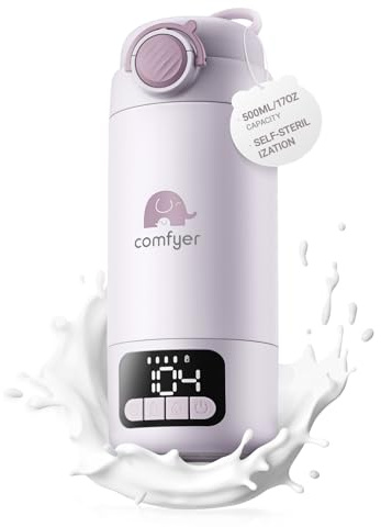 Comfyer Chauffe-biberon en déplacement (violet)