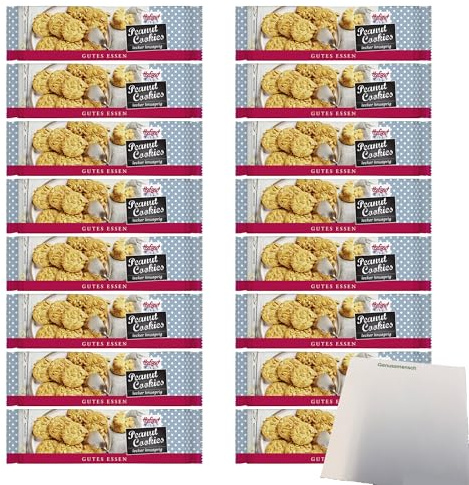 usy Bundle für Hofgut Erdnussplätzchen VPE (16x150g Packung) + usy Block