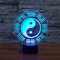 HPBN8 Ltd 3D Klatsch Lampe USB Power 7 Farben Amazing Optical Illusion 3D wachsen LED Lampe Formen Kinder Schlafzimmer Nacht Licht