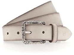 Tamaris Gürtel Essential Classics TB0003L02 Damen Gürtel Uni dunkle vanille 0130