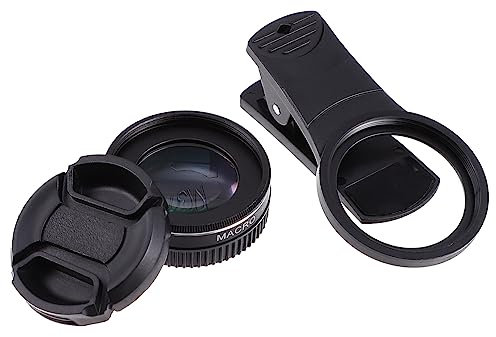 BESTonZON 2stücke Mobile Phone Macro Lens Mit Vergrößerung Tragbares Clip Objektiv Für Smartphone Fotografie Für Nahaufnahmen Und Klare Bilder