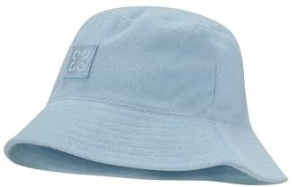 CODELLO Bucket Hat aus weichem Baumwoll-Frottee in hellblau