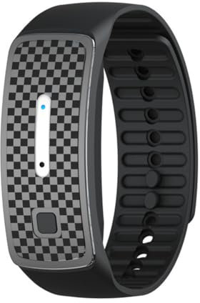 Kexpery Bracelet Anti-Moustique à Ultrasons Bracelet Anti-Moustique Portable Bande Anti-Moustique Montre pour Activités de Plein Air (A)