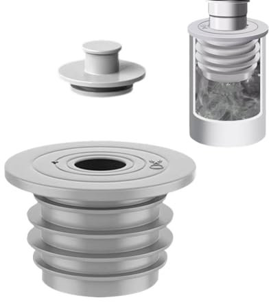 Joint de tuyau de vidange en silicone anti-odeur, joint de tuyau de vidange de machine à laver, bouchon de vidange de sol anti-odeur, joint d'étanchéité pour tuyau d'égout, 4 tailles