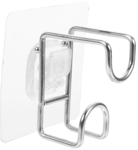 Beatifufu Space-Saving Potty Training Seat Hanger Boys and Girls Toilet Seat Holder Carbon Steel Wall Hook Toilet Training Accessory