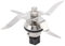 Lame de mixeur compatible avec Monsieur, Cuisine Connect SKMC et Couteau de mixage compatible avec Monsieur, Cuisine Smart SKMS, Compatible avec Silvercrest, 5T