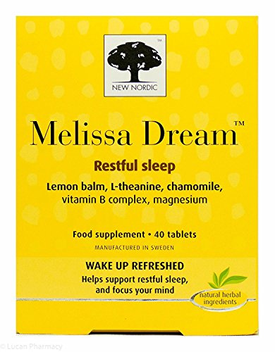 New Nordic Melissa Dream Restful Sleep 40 Tabs