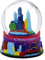 Chicago Schneekugel Skyline Willis Hancock Tower,Souvenir Amerika