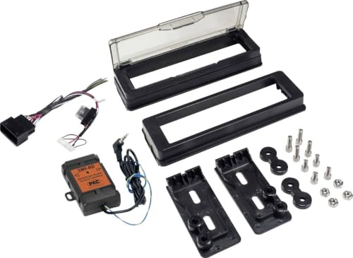 PAC HDK001X Harley-Davidson Motorcycle (1998-2013) Complete Radio Replacement Interface with Dash Kit, Retains Handle Bar Audio Controls, Pre-Wired Stereo Installation Harness, UV Protective Cover