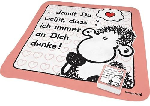 Sheepworld Zauber-Handtuch ... damit Du weißt, dass ich immer an Dich denke! by Sheepworld